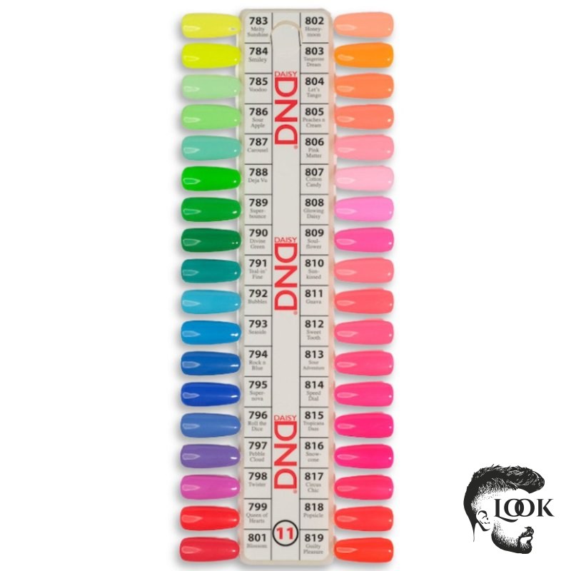 DND - Dip Powder Full Set 36 Colors Thrill Ride Collection