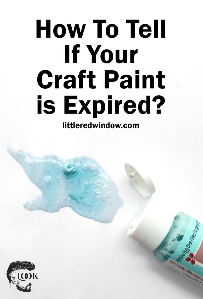Expired Craft Paint? How To Tell If Craft Paint Has Reached its Shelf Life!  - Little Red Window
