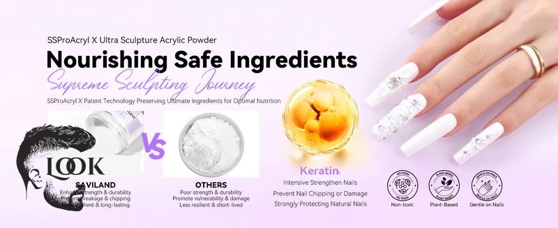 Mastering SAVILAND Acrylic Powder for Perfect Acrylic Nails!