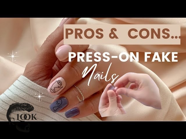 Press-on Nails Fake Nails/The Pros and Cons Review - YouTube