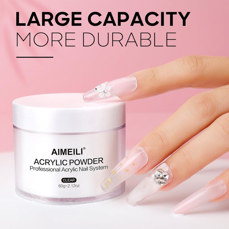 Aimeili Professional Acrylic Powder System Clear 60g
