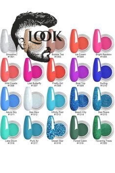 Nugenesis Dip Powder Color Chart