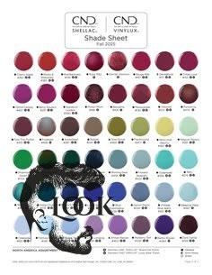 Nugenesis Dip Powder Color Chart
