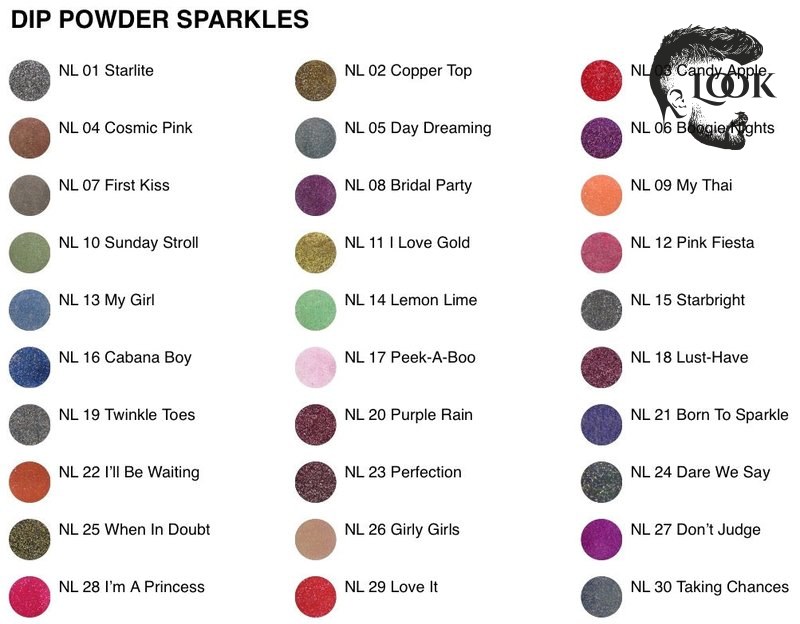 Nugenesis Dip Powder Sparkle Collection (NL1 TO NL 30 Sparkle Powder Colors)