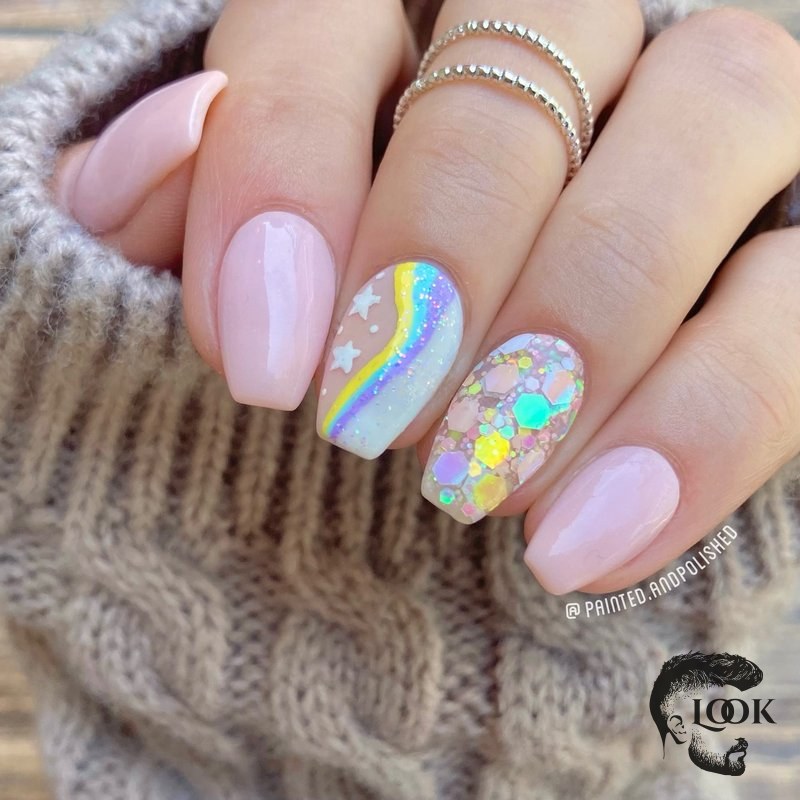 Amazon.com : FAIRY GLAMOR Pink Glitter Dip & Acrylic Nail Powder - Critical  Cute - 1 oz : Beauty & Personal Care