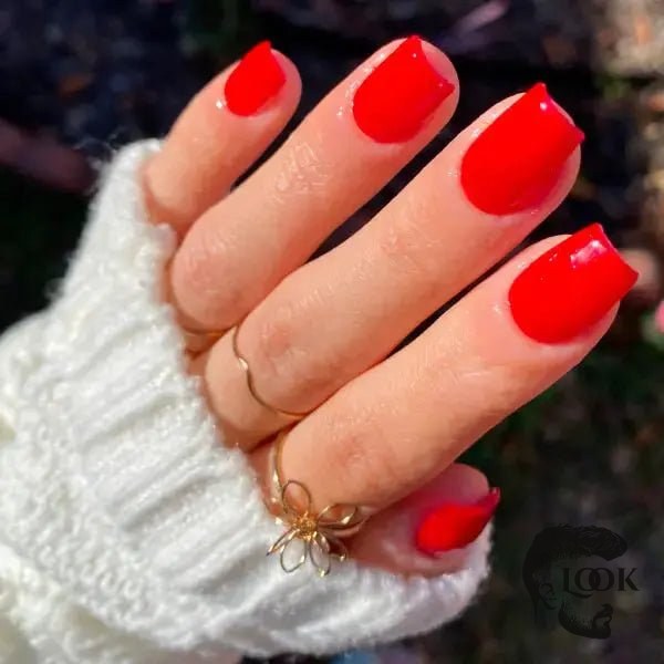 Red Nails | Date Night Nail Dip Powder | Nailboo