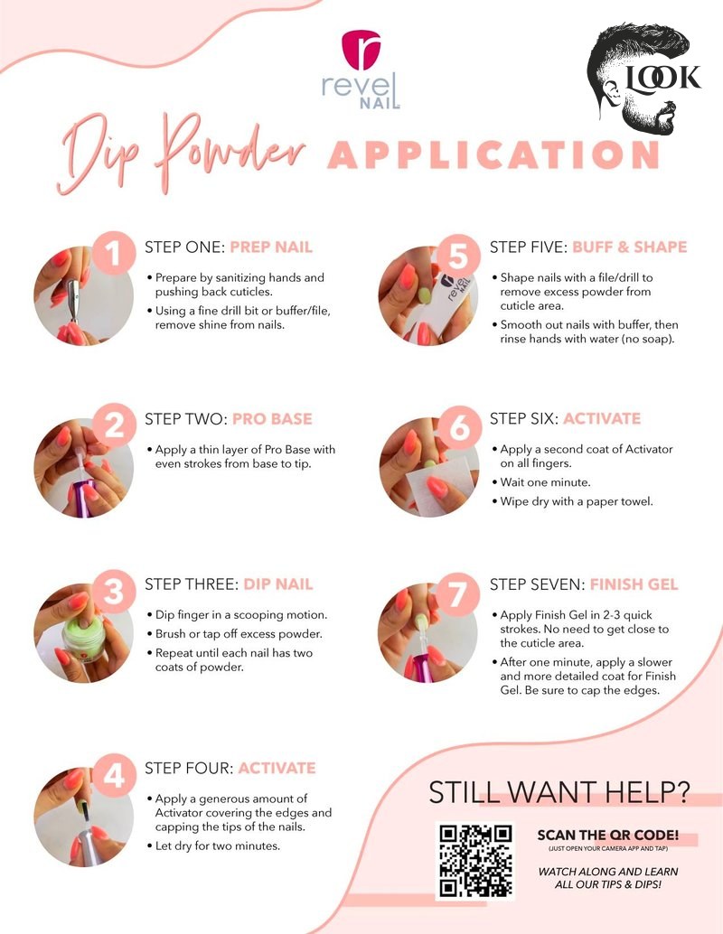 Key steps for Revel Nail application