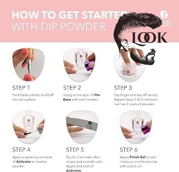 Revel Nail French Pink Dip Powder