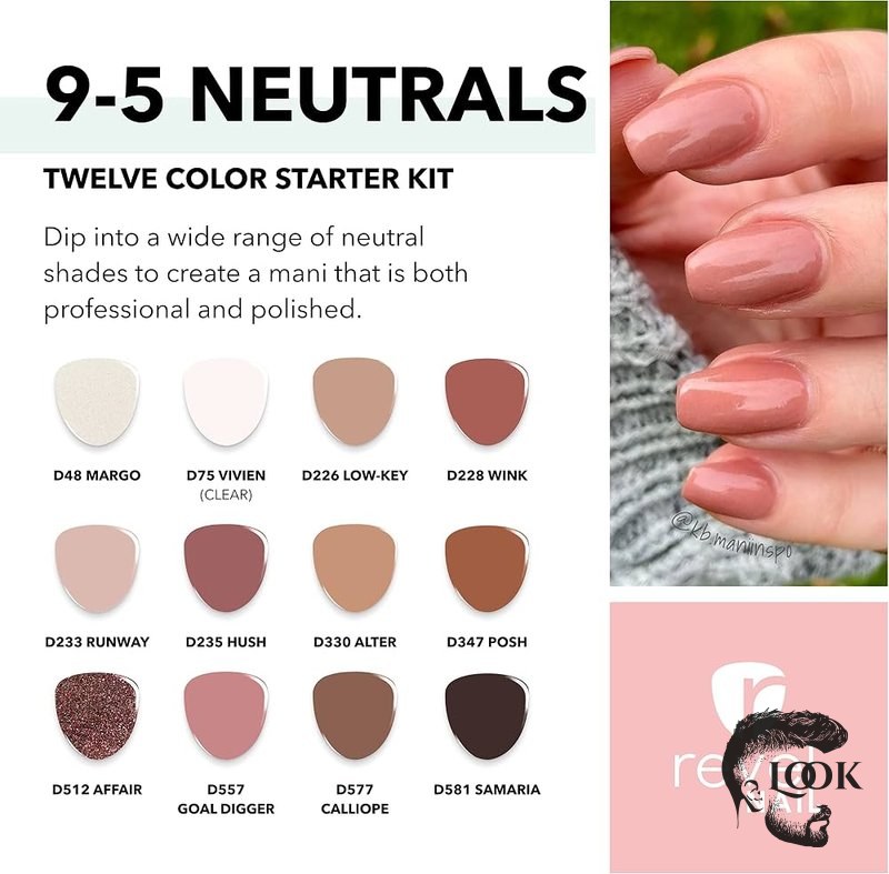 Revel Nail Starter Dip Powder Kit