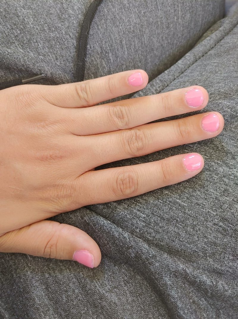 Short Dip Nails - Dip Powder on Short Natural Nails