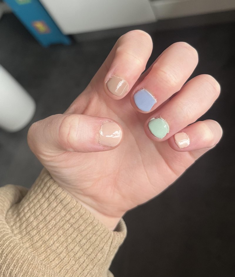 Super short DIY dip. First try. Tips? : r/DipPowderNails