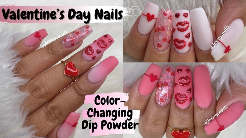 VALENTINE’S DAY DIP POWDER NAILS| Triple D January Diva Box